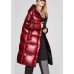 Casual Mulberry hooded Thick Casual Winter Duck Down Coat